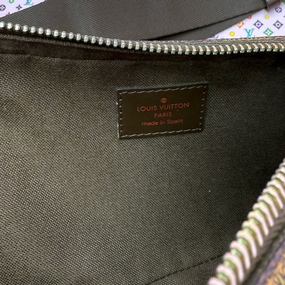 Authentic Louis Vuitton Damier Ebene Geronimo Bum/Sling Crossbody Bag - Picture 10 of 14